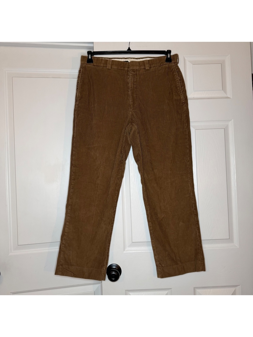 Vintage LL Bean Brown Corduroy Pants Mens Sz 35